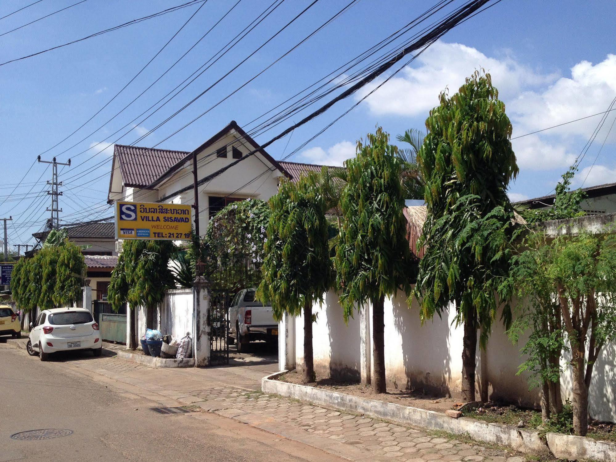 Villa Sisavad Guesthouse Vientiane Exterior foto